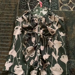 EightSixty Ruffle Front Top